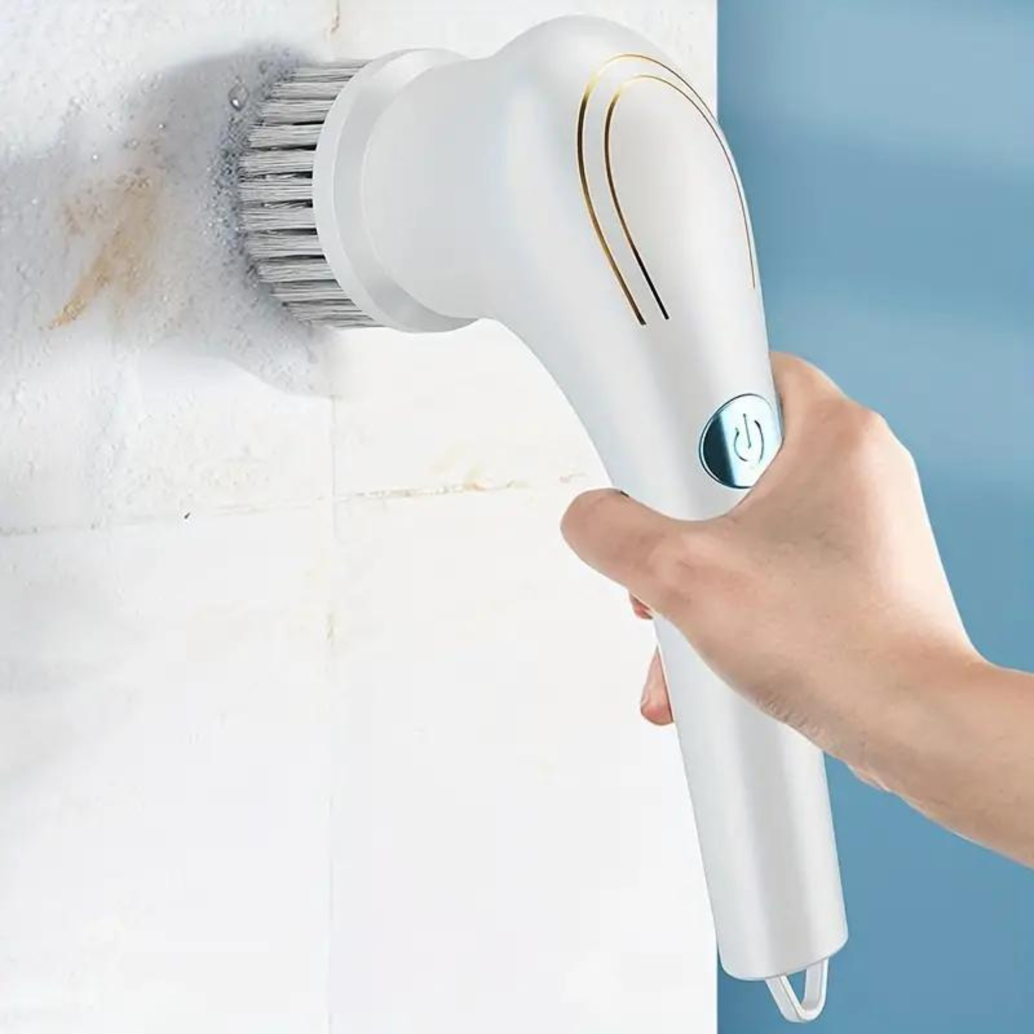Cepillo eléctrico con 5 cabezales intercambiables